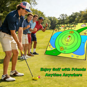 Airaperto Battle Golf stainless steel frame ensures stable setup.