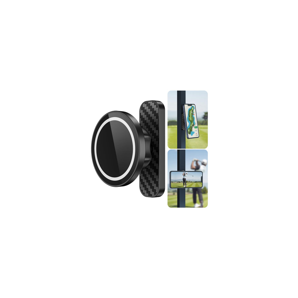 AISIKA magnetic golf cart base on metal frame provides secure attachment.