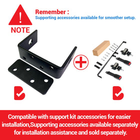 AIWEILUCK 42-inch retractable seat belt extended for flexible reach and passenger protection.