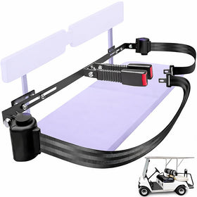 AIWEILUCK bracket mount steel for secure seat belt installation on golf carts