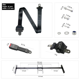 AIWEILUCK stainless mounting bar provides sturdy bracket support.