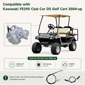 AIYOYOLIFE governor cable assembly for Club Car DS, showing complete kit ready for repair