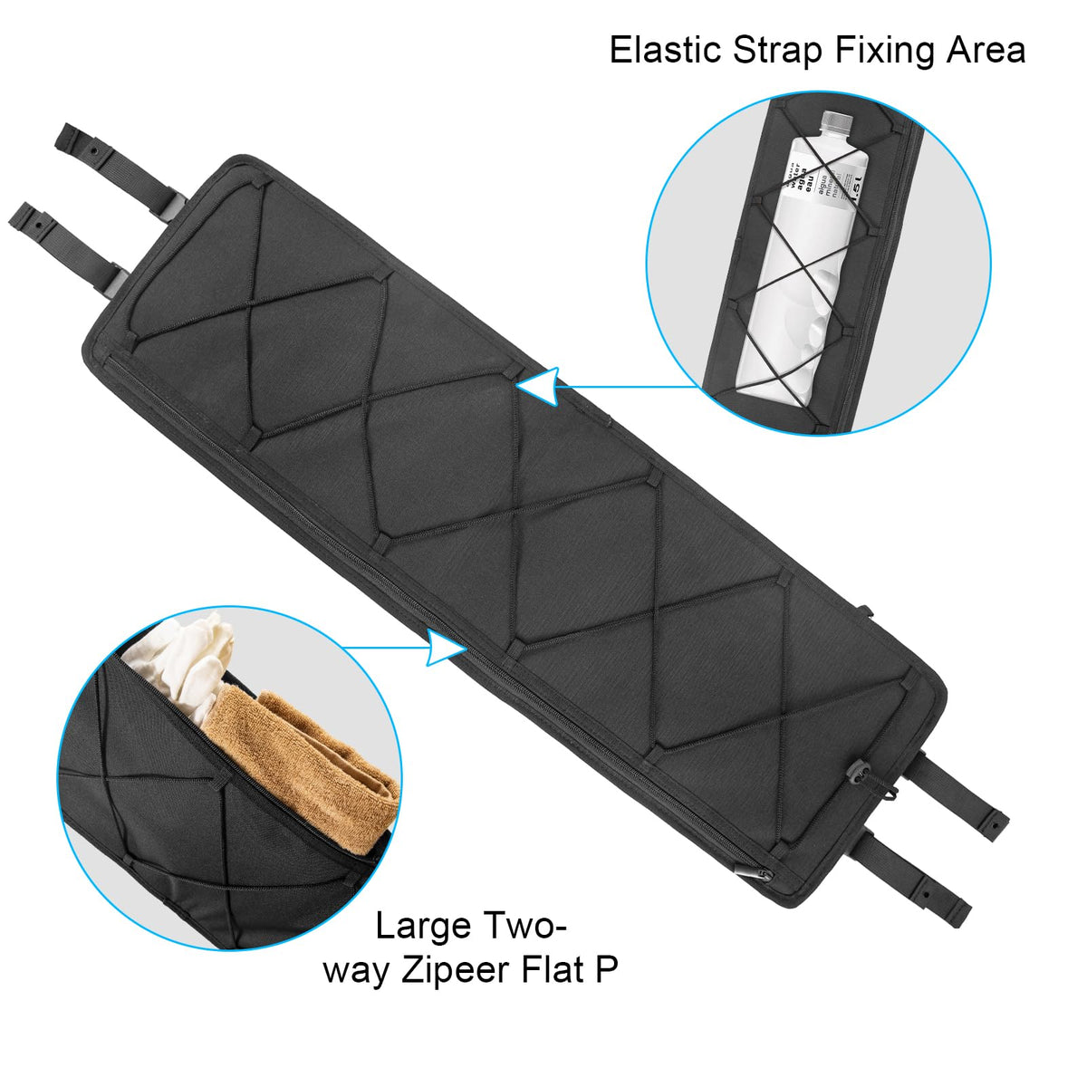 AJFHKJ Ceiling Bag extended length fits longer carts