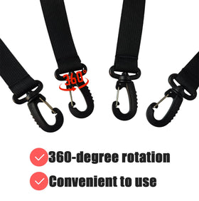 Ajqxh adjustable padded straps customize fit for different heights and preferences.
