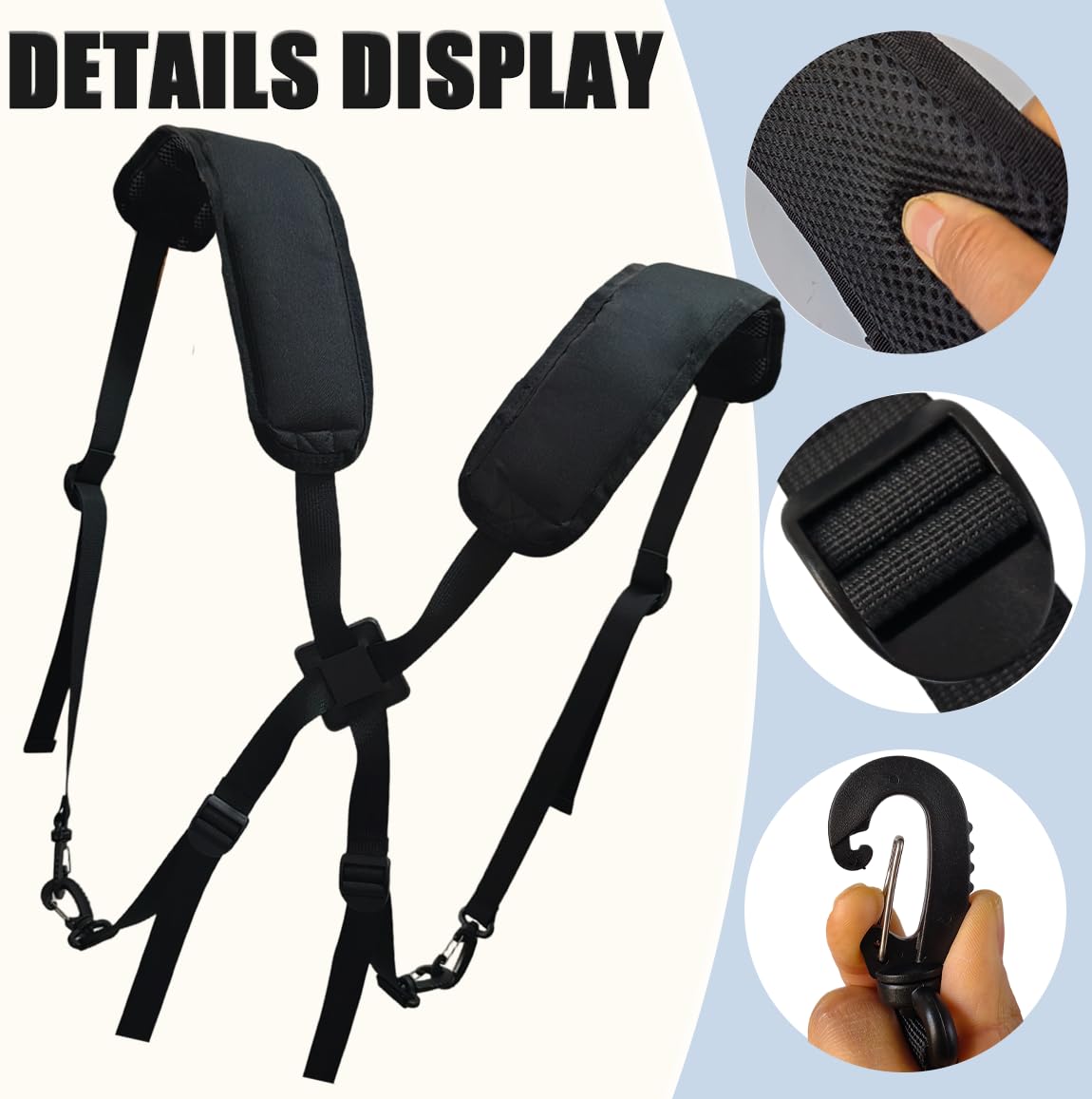 Ajqxh heavy-duty strap material ensures long-lasting performance during frequent play.