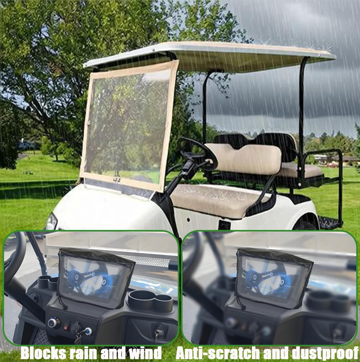 Ajqxh washable reusable cover keeps the screen clean and protected
