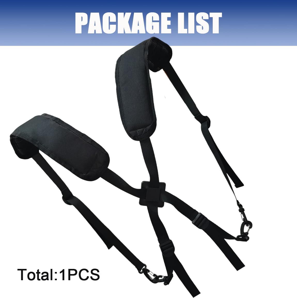 Ajqxh waterproof nylon construction protects straps in wet conditions.