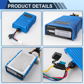 AJulyBee aluminum housing protects the regulator in rugged riding conditions.
