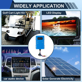 AJulyBee EZ-GO Club Car Yamaha compatibility for 12V projects.