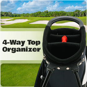 AK System 4-way divider keeps clubs organized and accessible