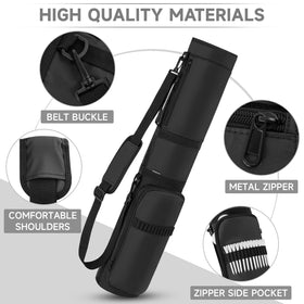 AKOZLIN Golf Carry Bag with side handle for quick pickup.