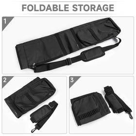 AKOZLIN Golf Carry Bag with tee pocket keeps small items organized.