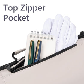 AKOZLIN golf sunday bag cinch top open keeps clubs secure on course.