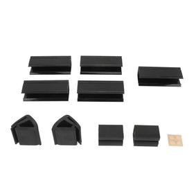 Akozon 9-piece pack contents display a comprehensive replacement kit.
