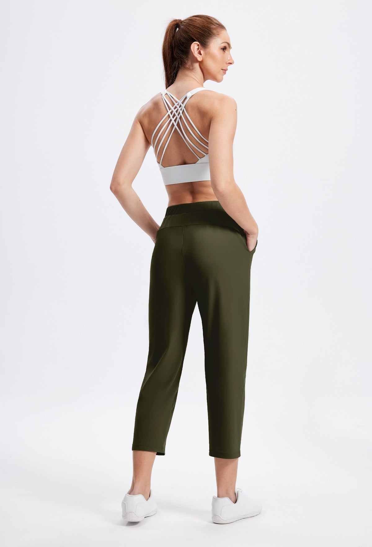 Alaroo Rexley sage green pants offer versatile styling for work and casual.