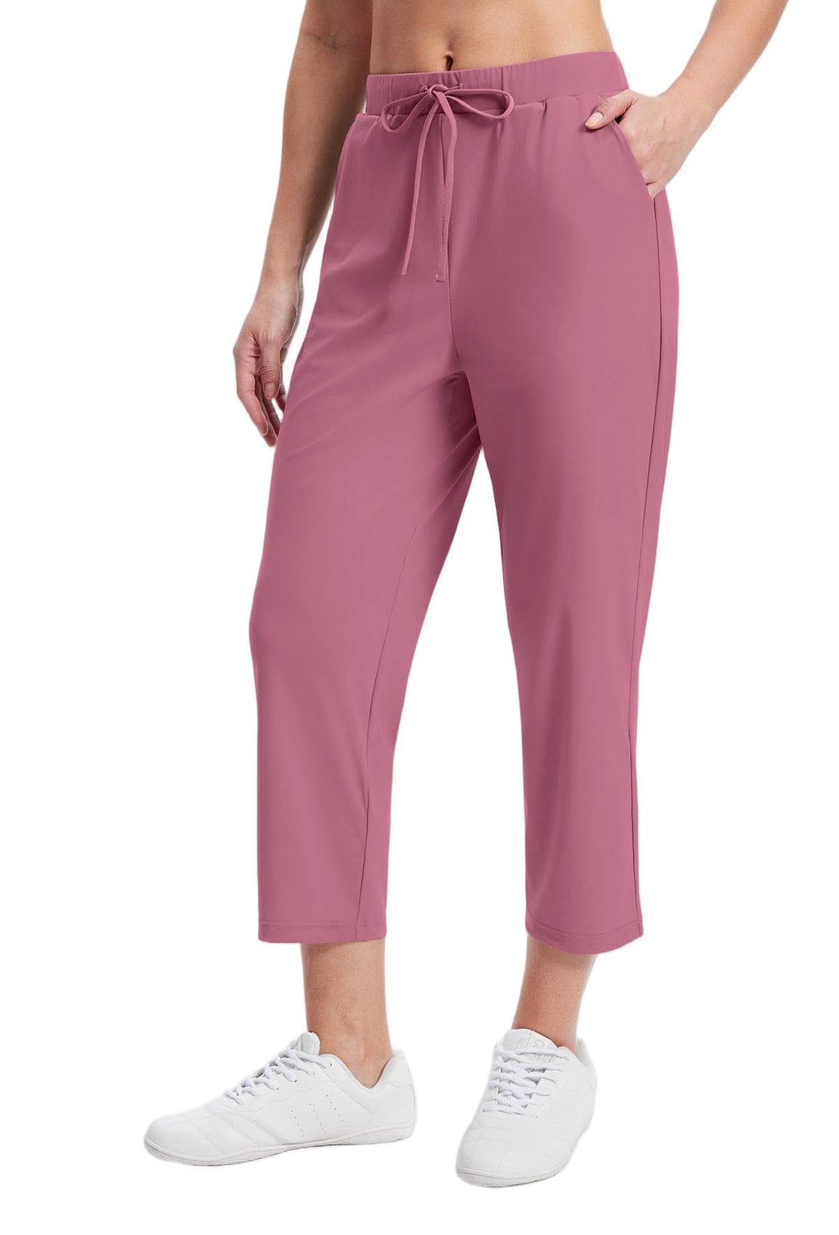 Alaroo Rexley pants show stretchy ankle-length style for all-day comfort and versatility.