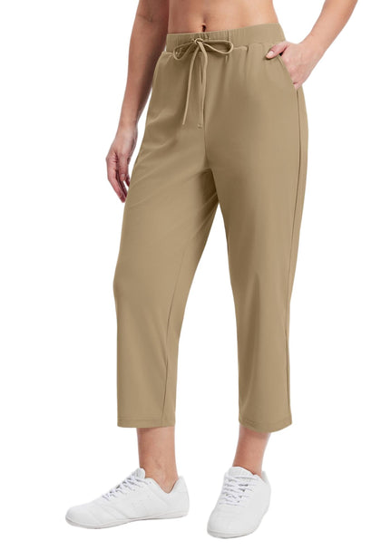 Alaroo Rexley pants front view shows soft stretch fabric for daily wear.