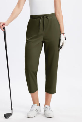 Alaroo Rexley pants highlighting two deep pockets for secure storage during travel.