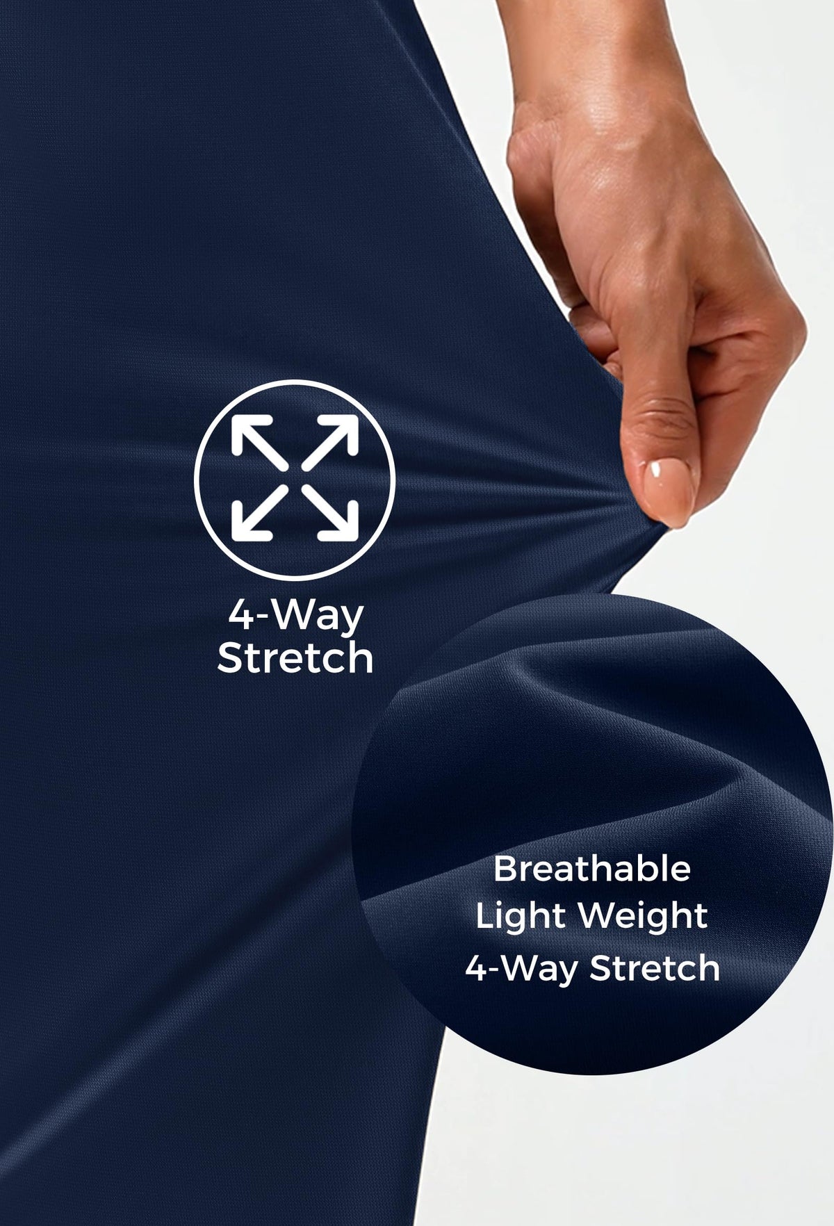 Alaroo travel-ready pants fabric texture highlighting quick-dry moisture-wicking.