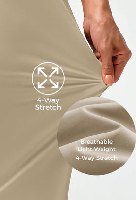 Alaroo fabric blend with 4-way stretch and quick-dry comfort for travel