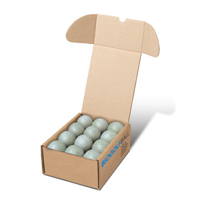 Albus Golf BIOGOLFBALL held in hand, ready for safe aquatic use