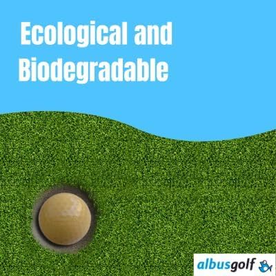 Albus Golf ECOBIOBALL gift-pack targets eco-minded golfers seeking sustainable options.