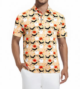 Alex Vando moisture-wicking golf shirt keeps you cool and dry during rounds.