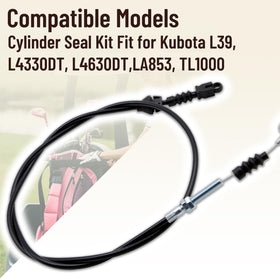 Alexapro throttle cable outer sheath close-up with durable seal for long-lasting protection.