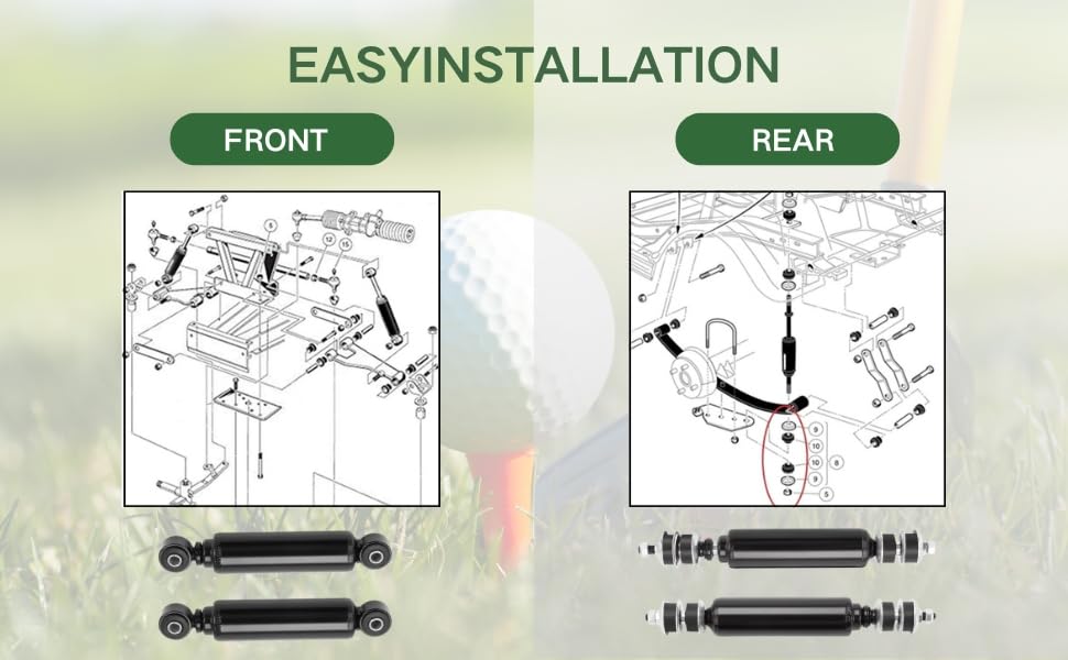 Alfametrix rear shocks tested on bumpy roads to support steady rides