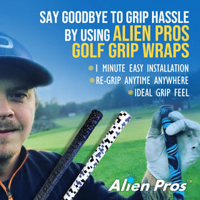 Alien Pros 43-inch wrap roll laid out for multi-club use