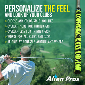 Alien Pros durable reinforcement for stable, long-lasting grip