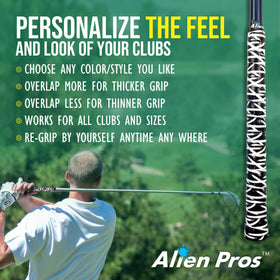 Alien Pros new grip on club ready to play in any weather
