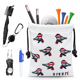 Aliennana compact-golf-accessories neatly organizes balls, tees, and markers.