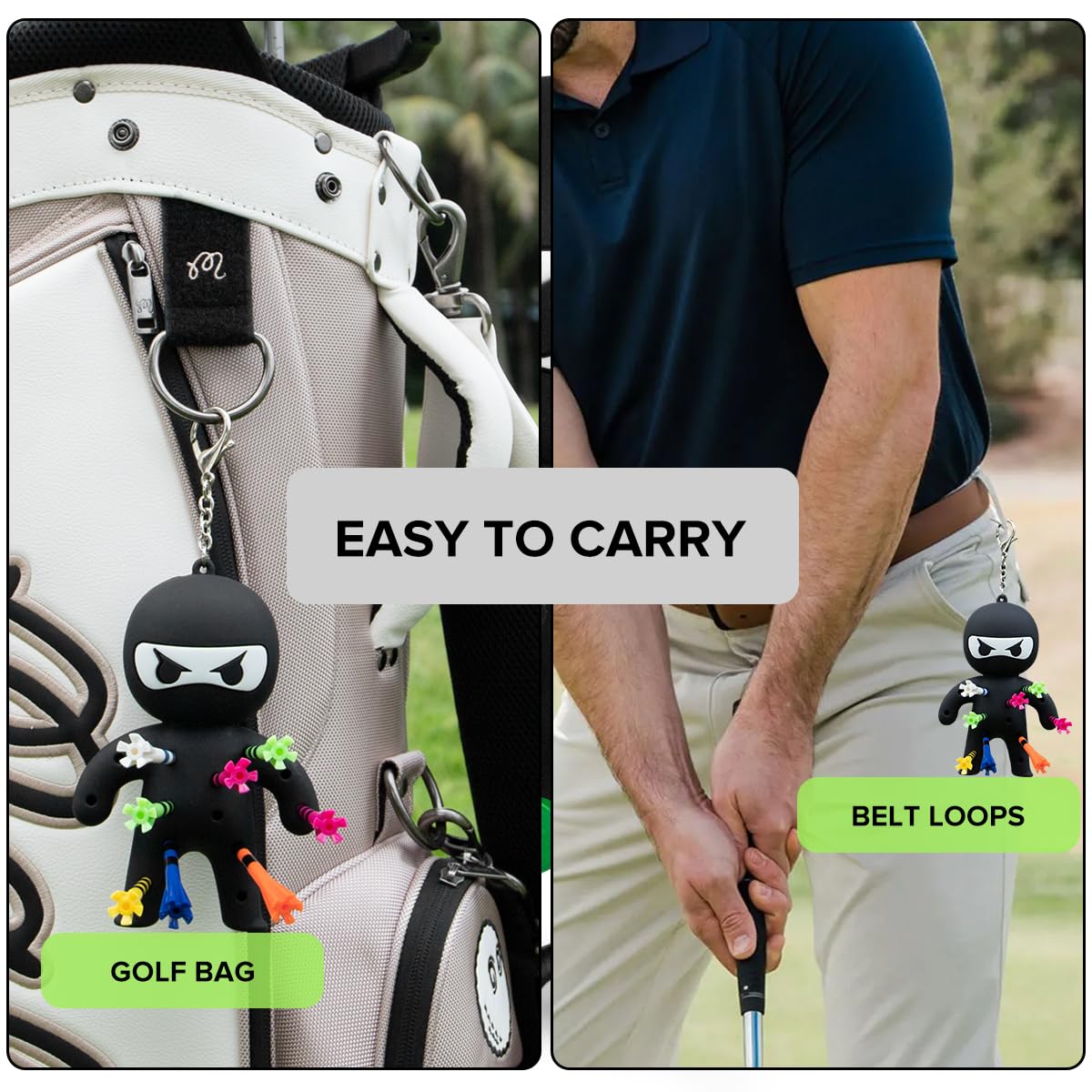 Aliennana gift ready golf accessory for birthdays or holidays.