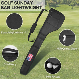 Aliennana golf bag ideal for travel, range, or course days.