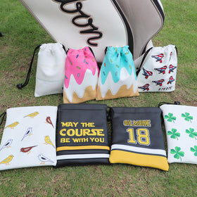 Aliennana Golf Valuables Pouch compact design fits balls, brushes, markers, and tools neatly.