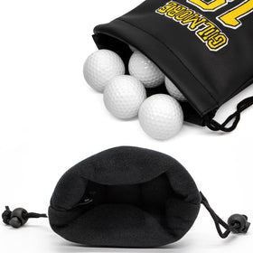 Aliennana Golf Valuables Pouch embroidery adds vibrant style for personalized flair.