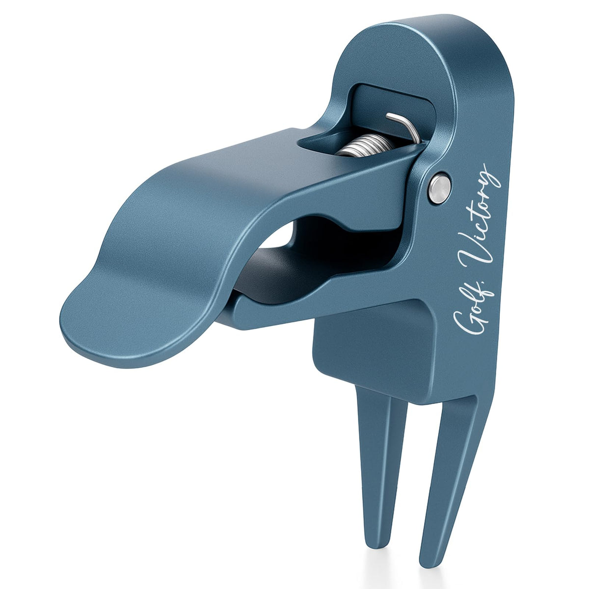 Aliennana magnetic golf holder clip secures gear to metal surfaces for easy access.