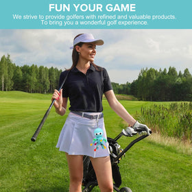 Aliennana ninja-design golf-tees holder picture underlines fun, practical gear for players.