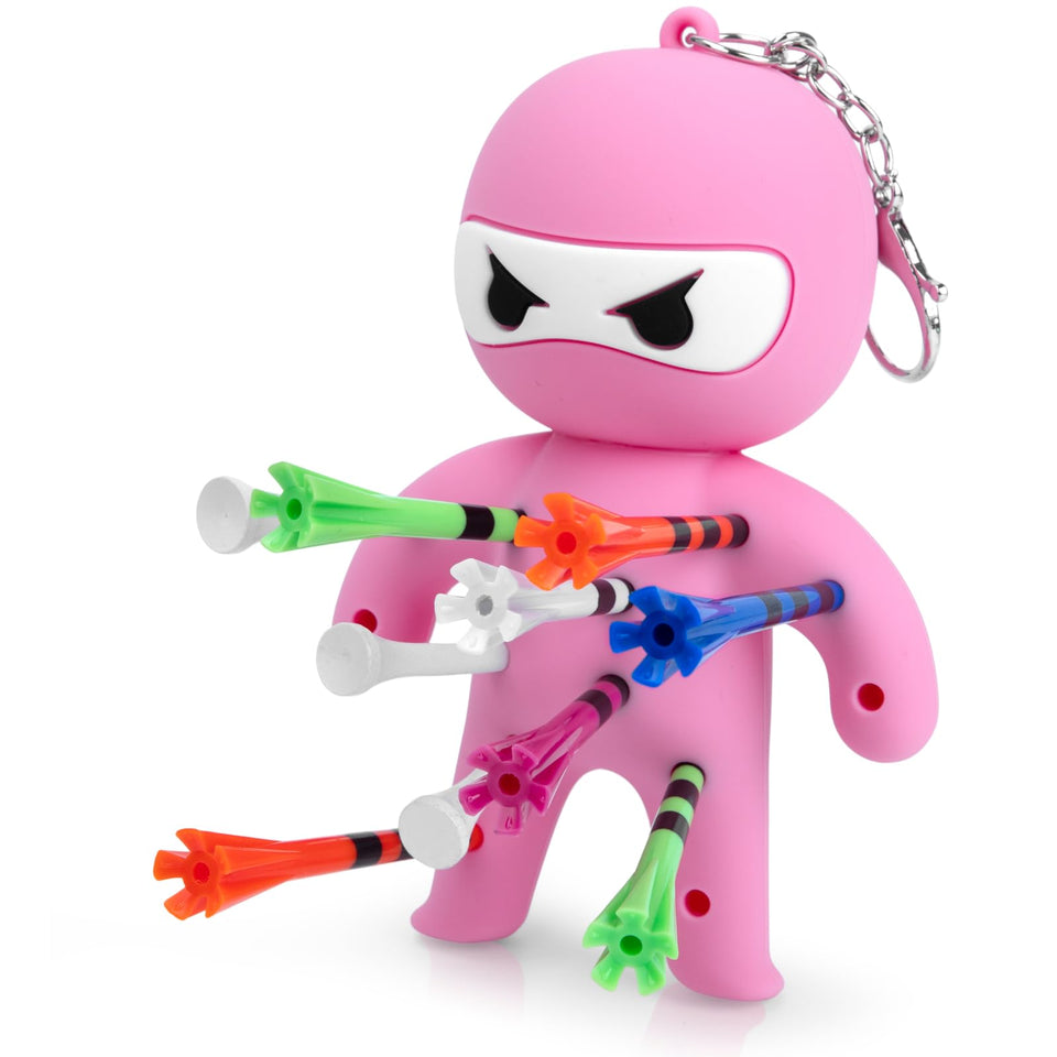 Aliennana Ninja Tee Holder package shows the full set for easy tee access.