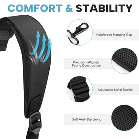 Aliennana non-slip mechanism keeps strap in place during rounds