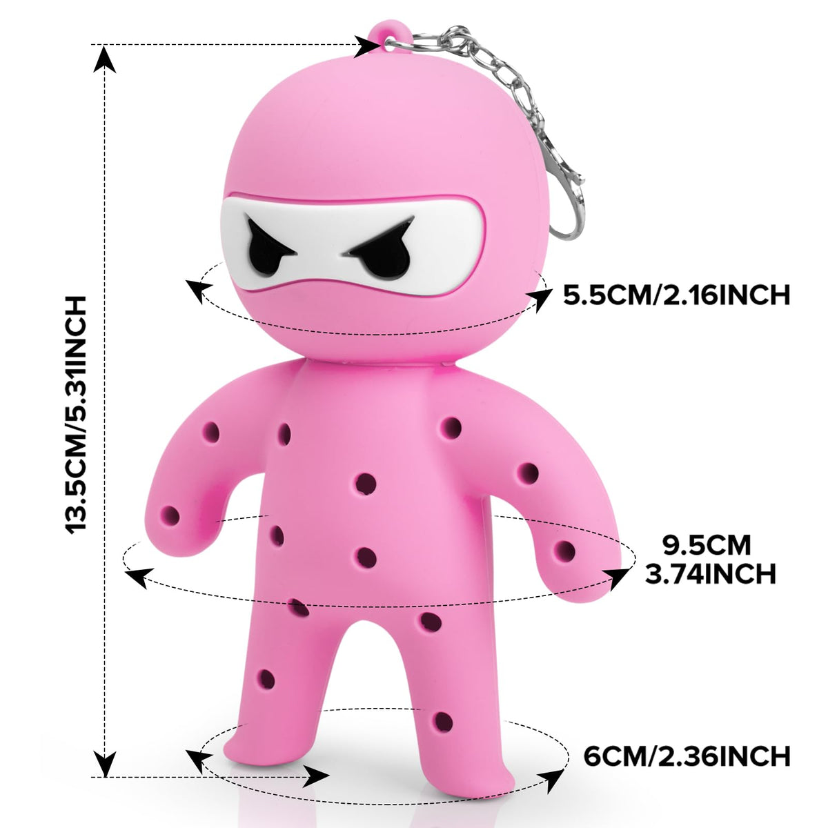 Aliennana Ninja Tee Holder silicone durability supports long-term use.