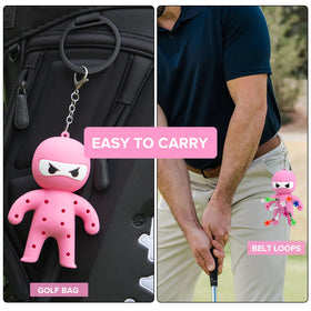 Aliennana Tee Holder holds multiple tees for quick setup.