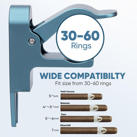 Aliennana universal golf cart clip securely grips 30-60 rings.