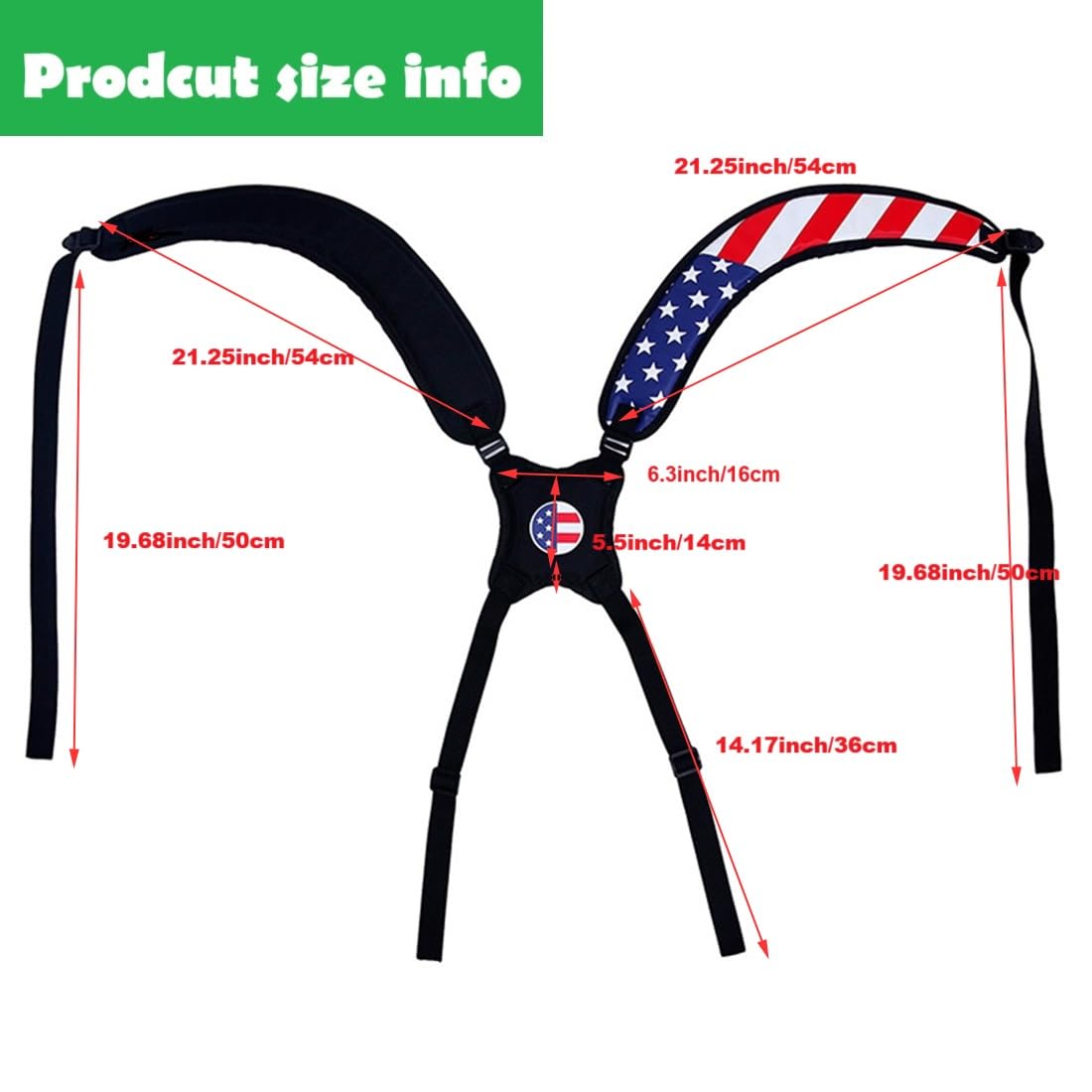 Alinfu all-weather strap design with heavy buckle for daily use and tournaments.