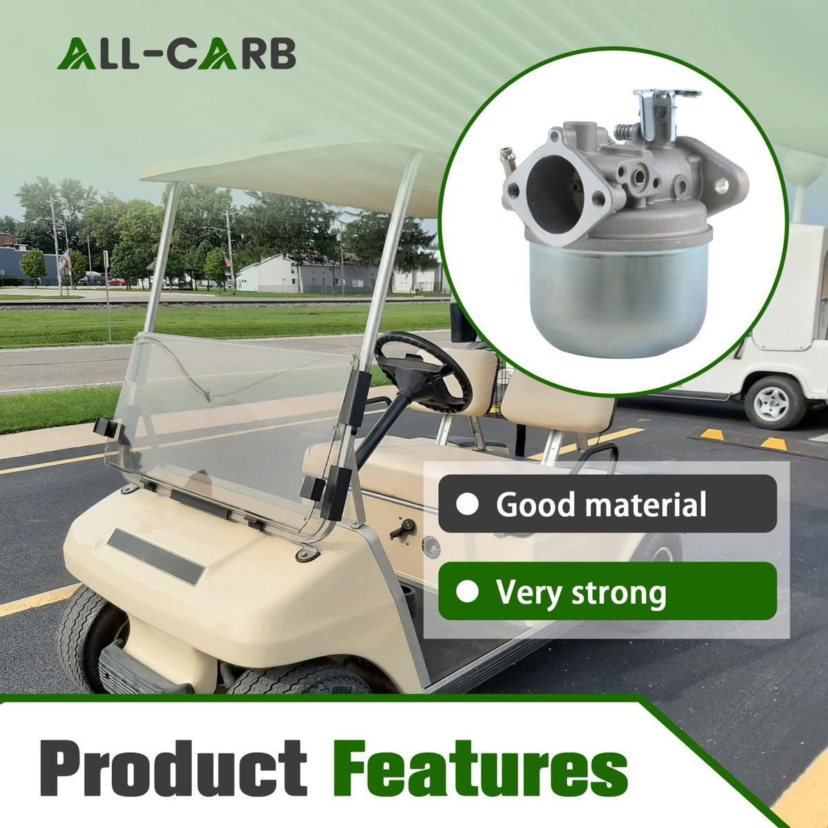 ALL-CARB packaging image showing complete kit contents for DS replacement.