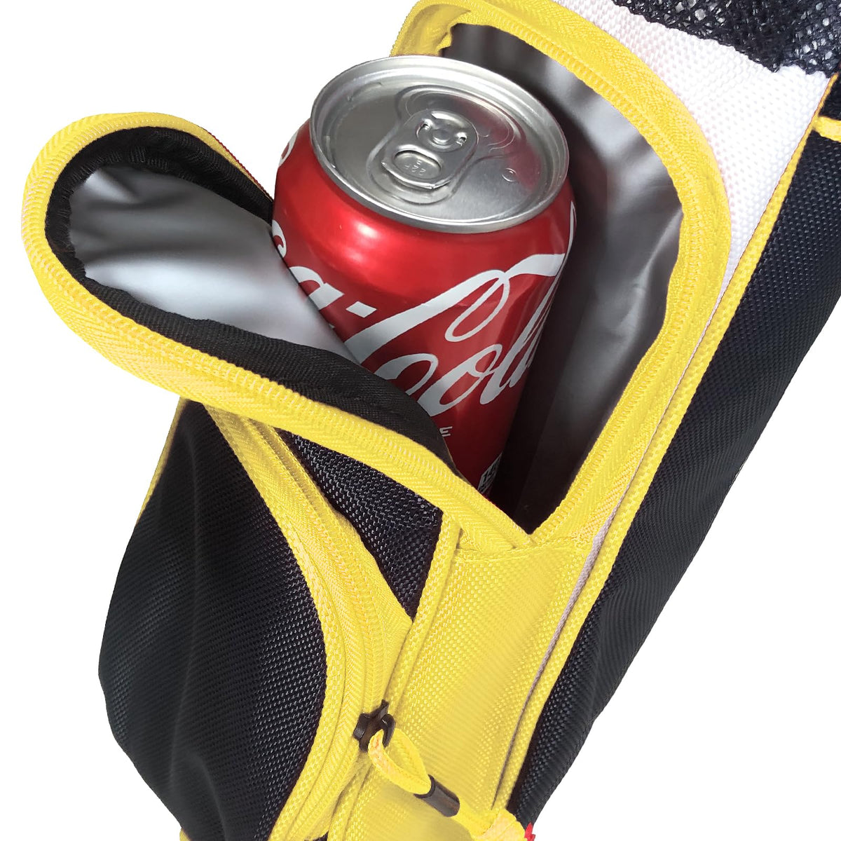 ALLINALL Sunday Stand Bag padded strap for comfortable carrying.