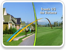 AlmostGolf yellow balls with tees included for training setup