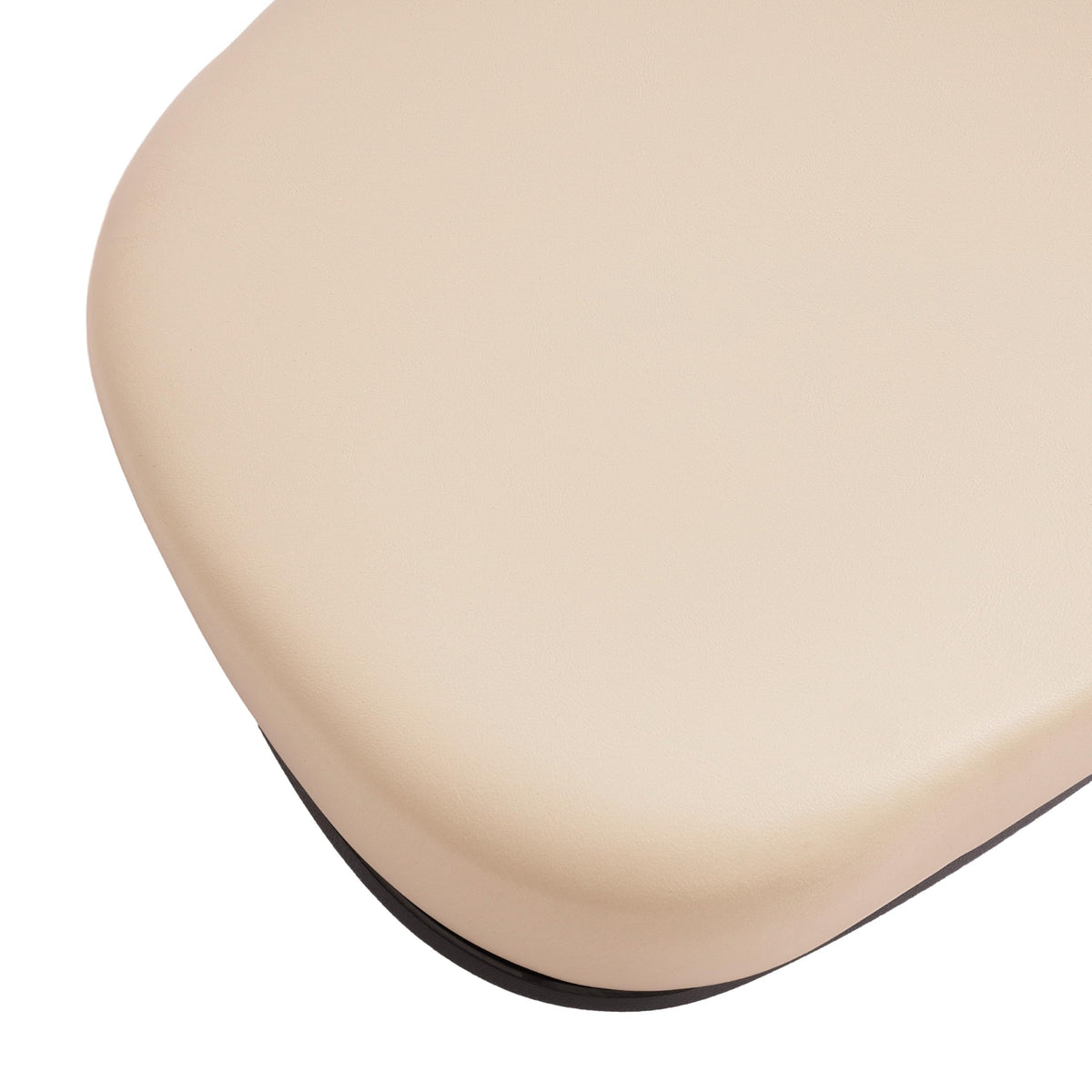 ALMULOO beige backrest installed on a Club Car Precedent.
