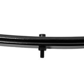 ALMULOO bolt-on rear-spring kit for EZGO RXV—no drilling.